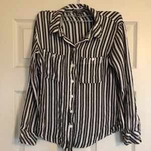 Striped Button Down Shirt